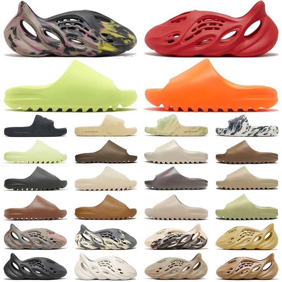 

Runner Slippers Slide Sandals Sneakers Designer Foam Pure Onyx Ochre Bone Sand Woman Women Men For Slider Sliede Sliders Slipper Sandal, #7