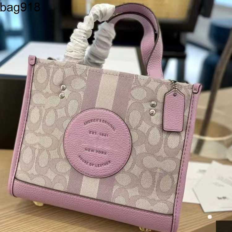 

C Kou's new classic women's bag Dempsey Tote Bags Canvas vertical shopping single shoulder diagonal handbag, Violet