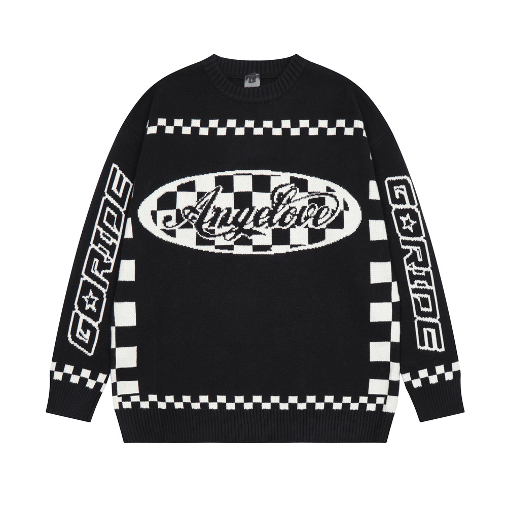Geometric Men Women Sweater Autumn Pullover Men's Sweaters