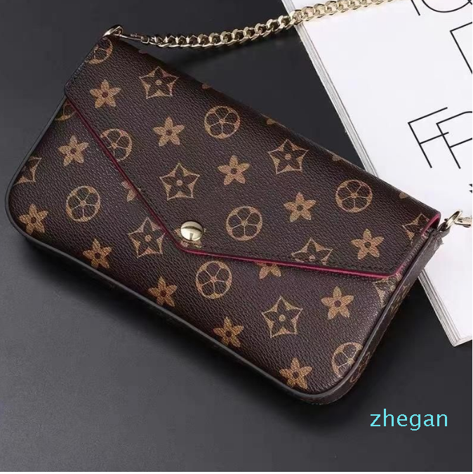 

Evening Bags Crossbody Louisity Shoulder Bag Purse 3pcs Embossed Chain Strap Viutonity Designers Wallets Louiseity 1 Women E Mcqh, With box