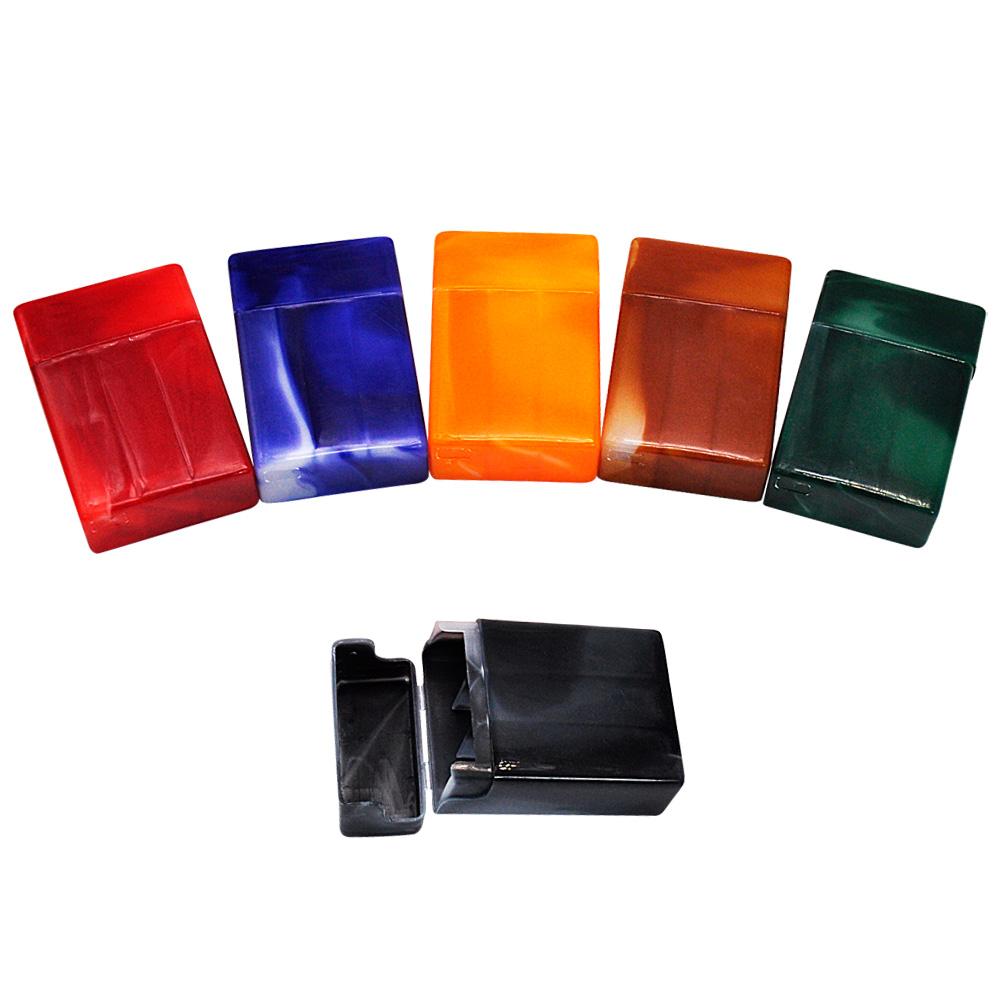 

CHROMIUM CRUSHER smoke accessory Tobacco Case tobacco Plastic box For Cigarette Storage bong dab rig