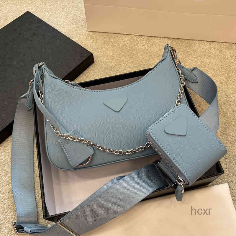 

Shoulder Bags 2 In 1 chain Hobo Bags Women Designer Shoulder Bag Luxurious Leather HandBag Crossbody Baguette Female Purses 220714Multi Poch, 00