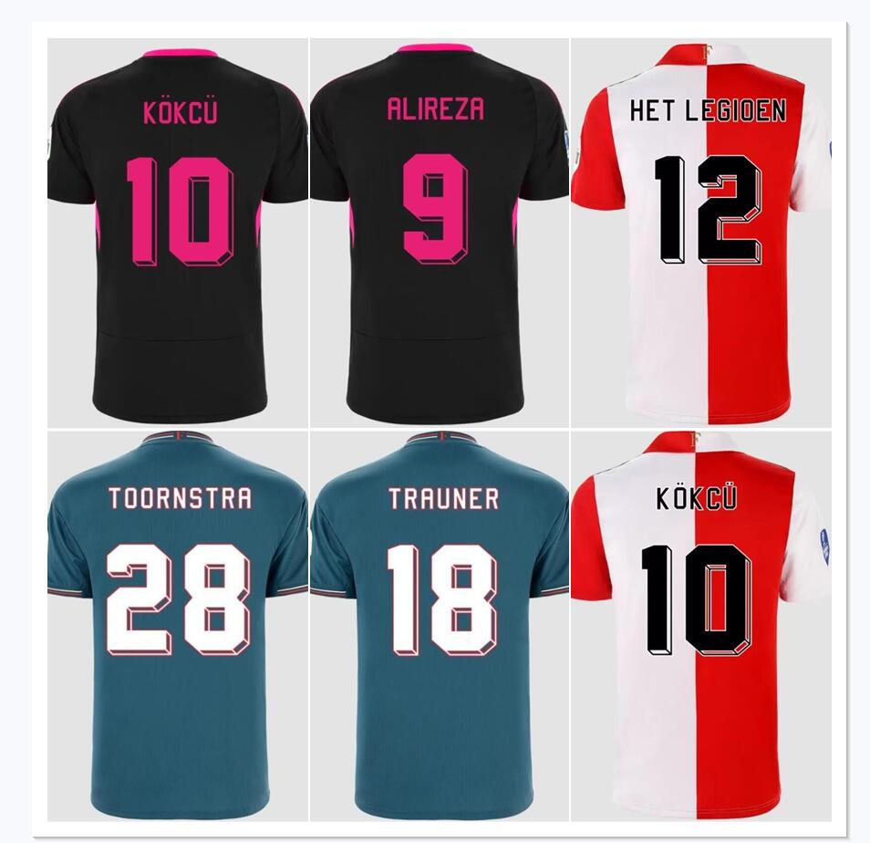 

top 22 23 Home away 3RD soccer jerseys 2022 2023 KOKCU ALIREZA HET LEGIOEN Football shirts men kids, Grey