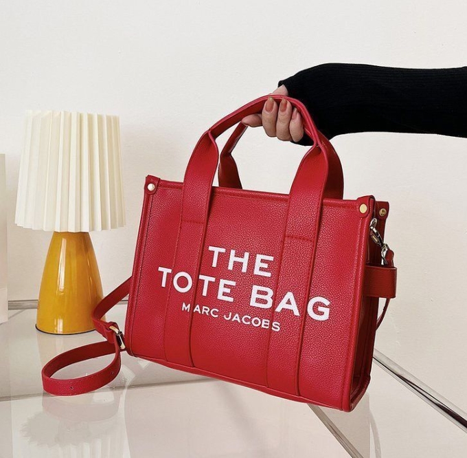 

Luxury The Tote Bag Designer Women Mini Large canvas leather marc Crossbody Shoulder Handbags With strap Black Pink Totes Bags Handbag pvc, Navy blue