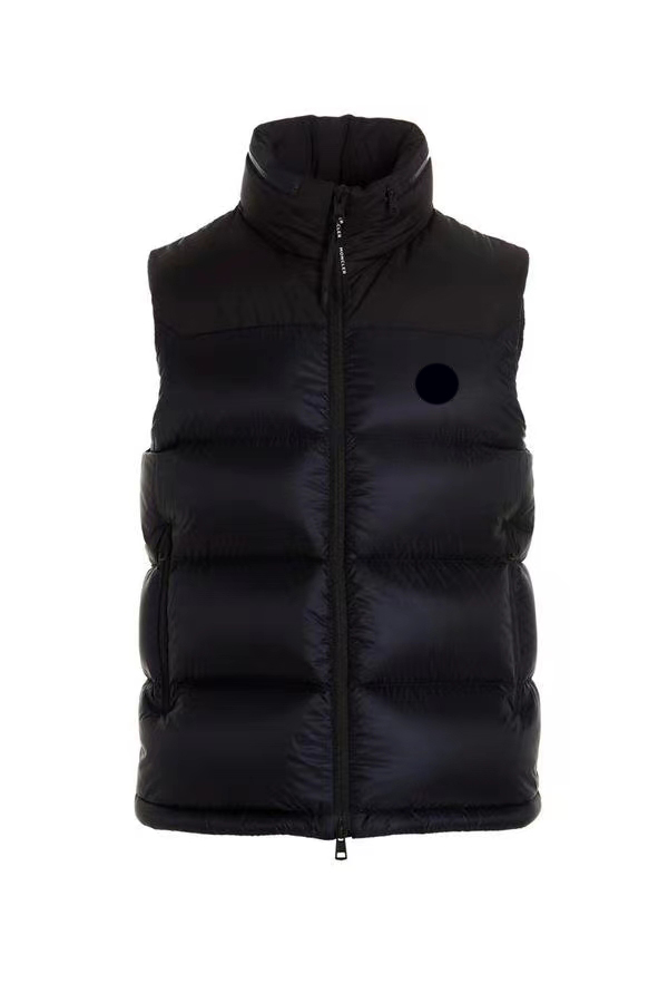 

'VANOISE' Flocking Logo down jacket men and women France Tide Brand cotton vest Highs Quality Hooded drawstring monclairvest szie1-5, Sold out