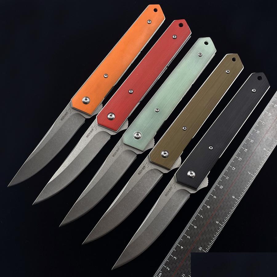 

Knife Boker Kwaiken Per Quick Open Bearing Folding Knife Outdoor Cam Hunting Pocket Kitchen Edc Tool Drop Delivery 2021 Home Garden T Otpsx