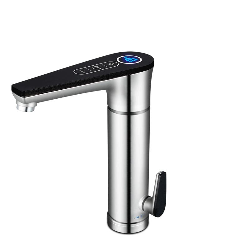 

Heaters zk20 Instant Electric Water Heater Faucet Kitchen Tankless Hot Heating Water Heating Tap with Temperature Display Touch Switch