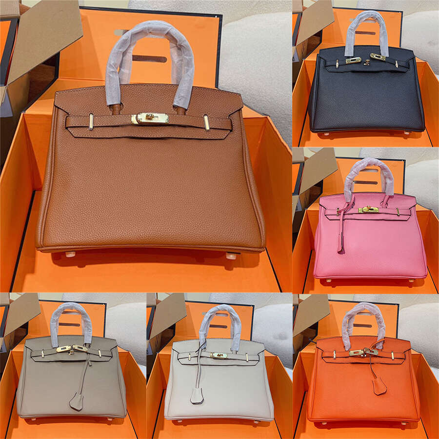 

Leather birkin Genuine Bags Bag TOGO Classic Gold Buckle Closure handbag large capacity designer luxury totes shoulder bags women genuine, I need see separate product