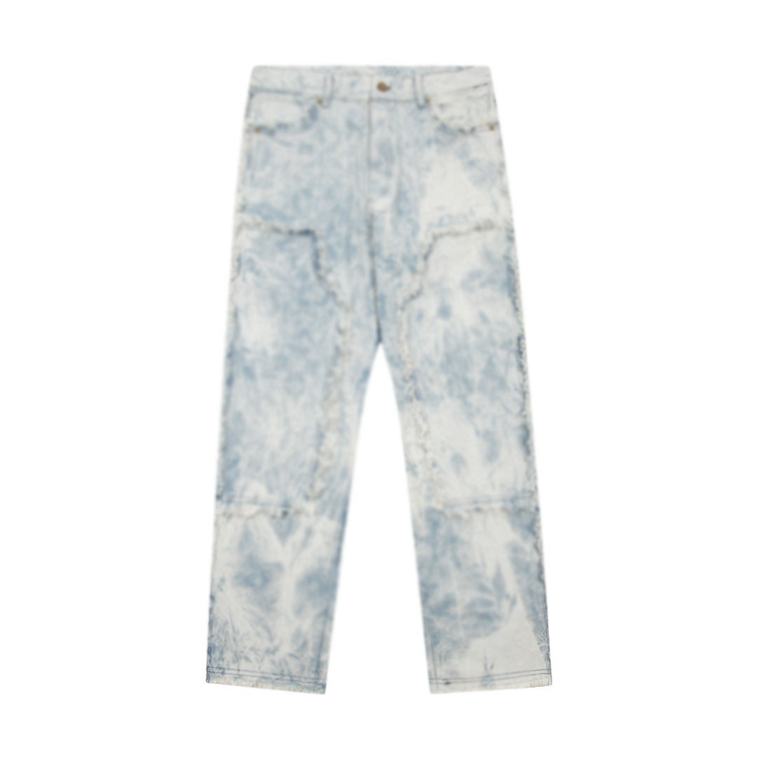 

Men's Plus Size Pants 2022ss Unwashed Selvedge Mens Raw Denim Jeans Indigo Small Quantity Wholesale Price Japanese Style Cotton Japan RED wsrD3