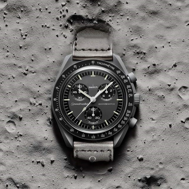 2022 Mens Watches Bioceramic Planet Moon Full Function Quarz Chronograph Watch Mission To Mercury 42mm Nylon Luxury Watch Limited Edition Wristwa
