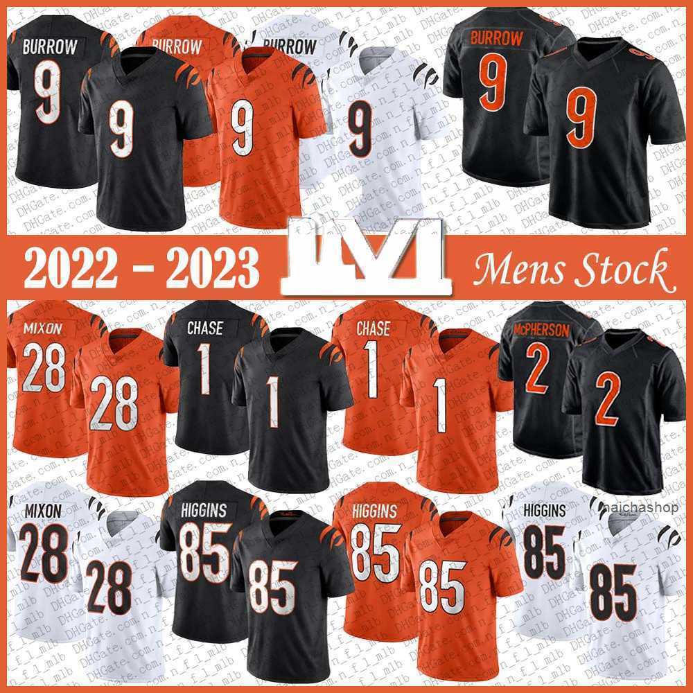 

Jersey Chicago''Bears''1 JaMarr Chase 9 Joe Burrow Mens Football Jersey 28 Joe Mixon 85 Tee Higgins 2 Evan McPherson High quality''nfl''jerseys, Shown