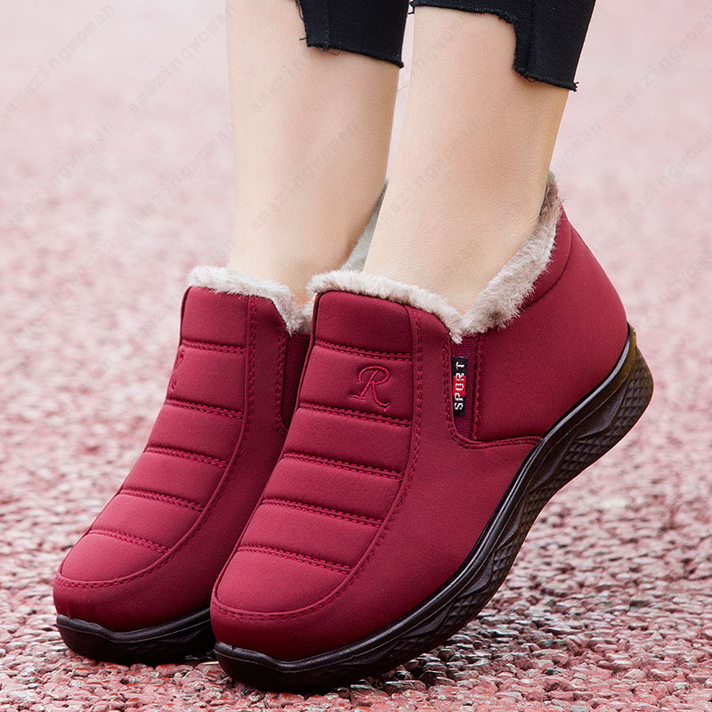 

Designer Boots Winter Mens Womens Low Top Cotton Boots Umbrellas Blika Waterproof Uppers Warm And Plush Thickened Shoes, Man-1