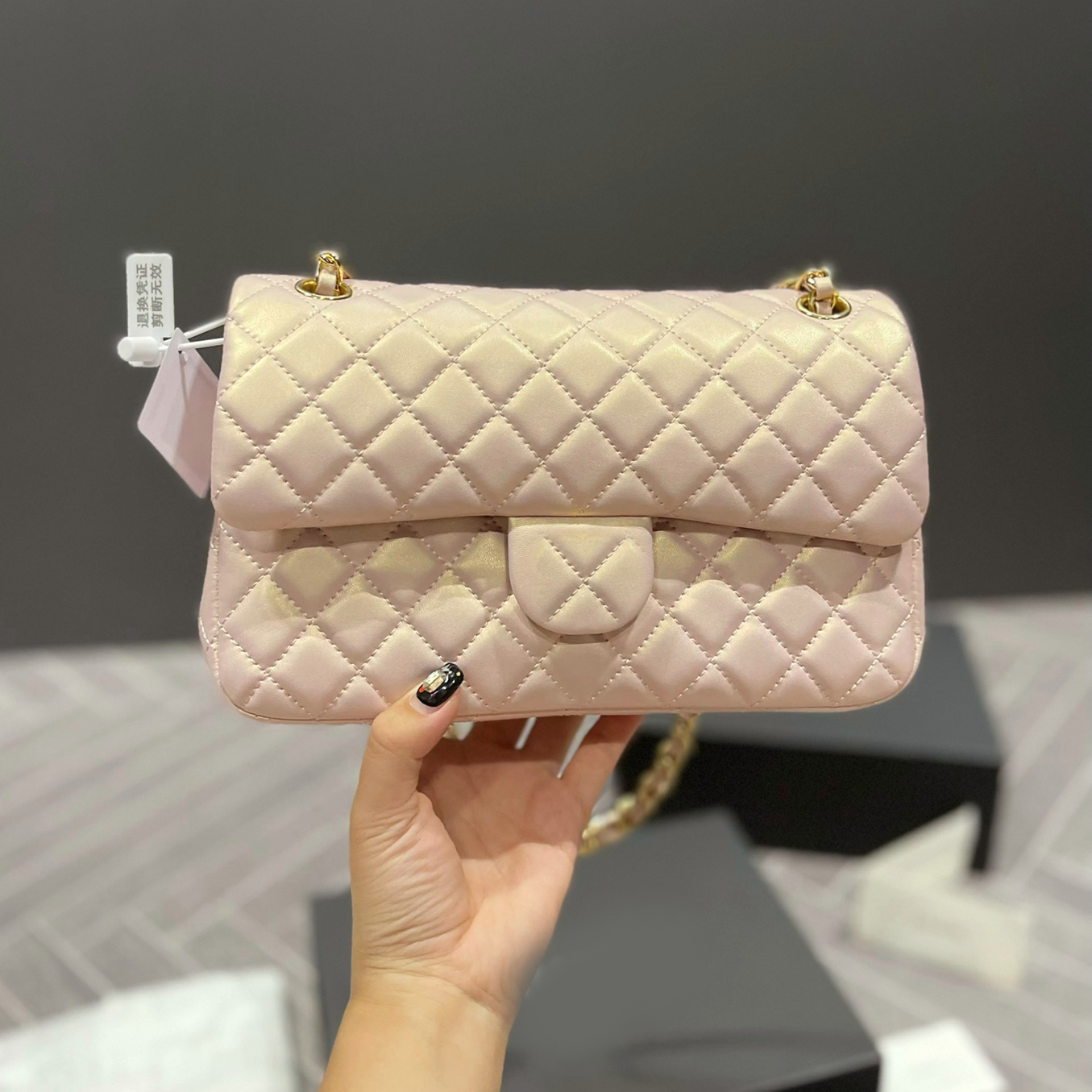 

Diamond Lattice Bags caviar Bag Fashion Handbags 2023 Hot Lady Women Totes Shoulder quality Cross Body Luxury Leather Classic Retro Purse chains wallets handbag, No bags