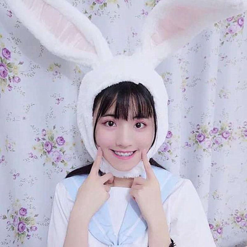 

Hats Cute Girls Hat Plush Ears Earflap Cap Kids Adults Warm Headgear Party Costume Fancy Dress Headwear, Rabbit b