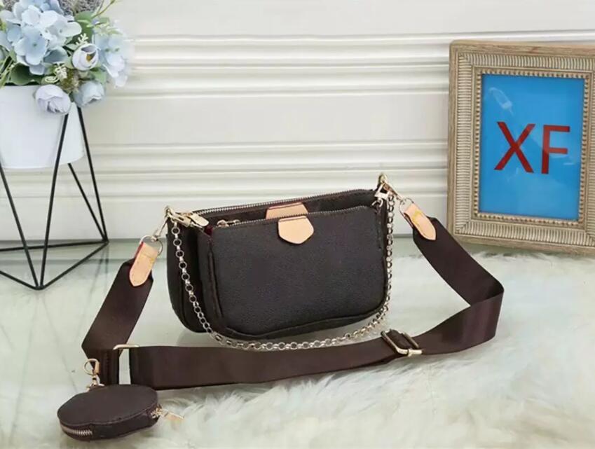 

2022 Women Shoulder Messenger Bags Lady Fashion Luxury Handbags Cross Body Famous Designer Hasp Removable Leather Straps Popular Female Purse Composite Backpak, Packing bag