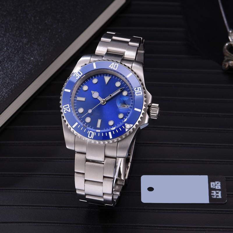 

ZDR-Ceramic Bezel Mens watches Automatic Mechanical 2813 Movement Watch Luminous Sapphire Waterproof Sports Self-wind Fashion Wristwatches, Tool
