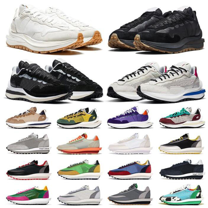 

sacais Waffle VaporWaffle LDWaffle Running Shoes Women Mens Trainers Clot Fragment Undercover LDV Sports Sneakers Pegasus Black White Gum Nylon Sail Runners, 16#