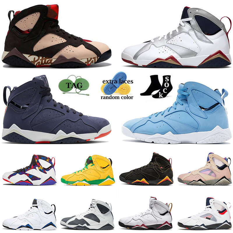 

Men Women Basketball Shoes Jumpman 7 7s VII Citrus Sapphire Ray Allen Cardinal Pantone Raptor Retro Oregon Quai 54, B33 sweater 36-47