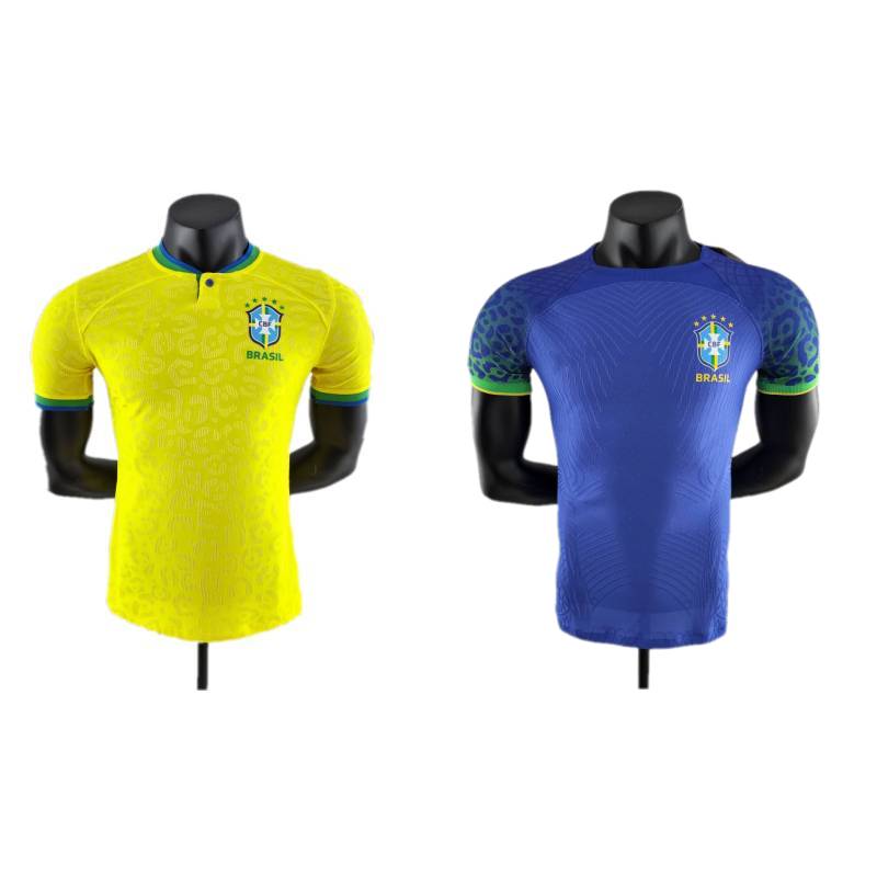 

2022/23 brasil Player Version Soccer Jersey BRAZILS #11 P.COUTINHO #9 G.JESUS Soccer Uniform CASEMIRO MARCELO RAPHINHA Football Shirt, Away
