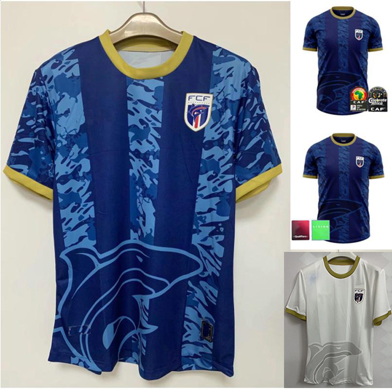

2022 Cape Verde soccer jerseys home away Republica de Cabo Verde maillots fotul 22 23 Steven Fortes Kevin Jamiro Monteiro Gilson Tavares Garry football shirts mykit, Home +patch