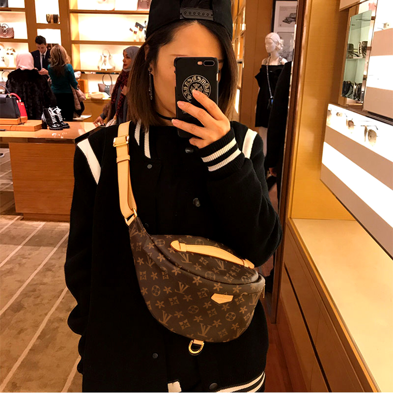

M43644 Bumbag fashion ladies waist bag luxury designer Men's travel casual one-shoulder wallet chest belt mobile phone pouch louise Purse vutton Crossbody viuton Bag, No box