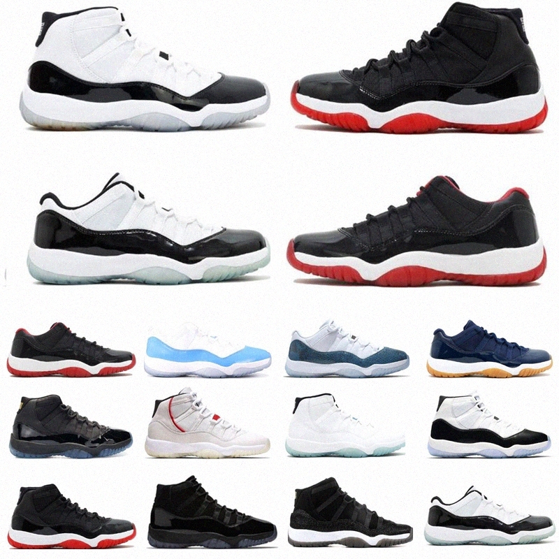 

2022 Newest Cool grey Jumpman 11 11s mens basketball Shoes 25th Anniversary low legend University blue white bred concord cap and gown men women sneak 64x0#