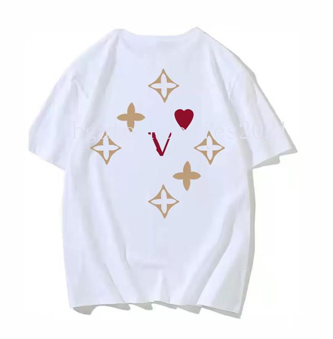 

2022 Sunmmer Womens Mens Designers T Shirts Tshirts Fashion Letter Printing Short Sleeve Lady Tees Luxurys Casual Clothes Tops T-shirts Clothing S-5XL 748970444, White