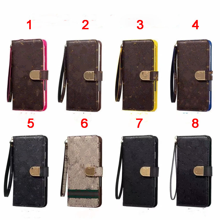 

Top Fashion Designer L Wallet Phone Cases for IPhone 14 pro max 14 plus 13 mini 12 11 XS XR X 8 7 Flip Leather Case L embossed Cellphone Cover