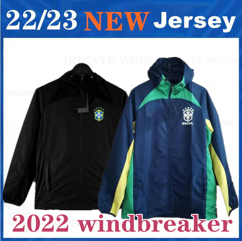 

2022 soccer jersey football Camiseta PAQUETA BRAZILS NERES COUTINHO shirt JESUS MARCELO CASEMIRO 22 23 BrAzil football windbreaker tracksuit trainingbrasil