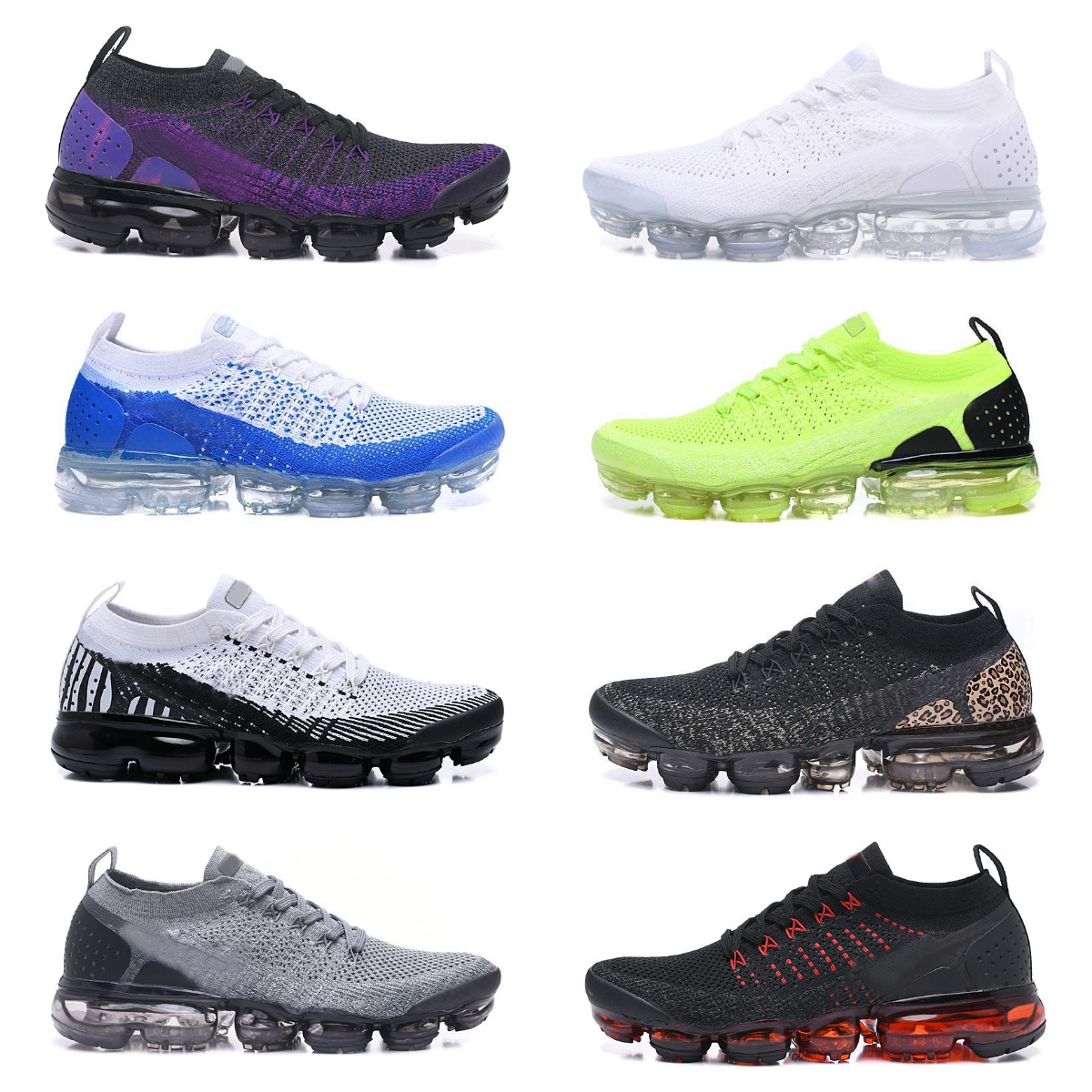 

Vapores Max Fly 2.0 Knit Casual Shoes Classic airs Cushion Triple Black Designer Mens Women White Sail Oreo Midnight Purple Chaussures Sports Trainers Sneakers, Bubble package bag