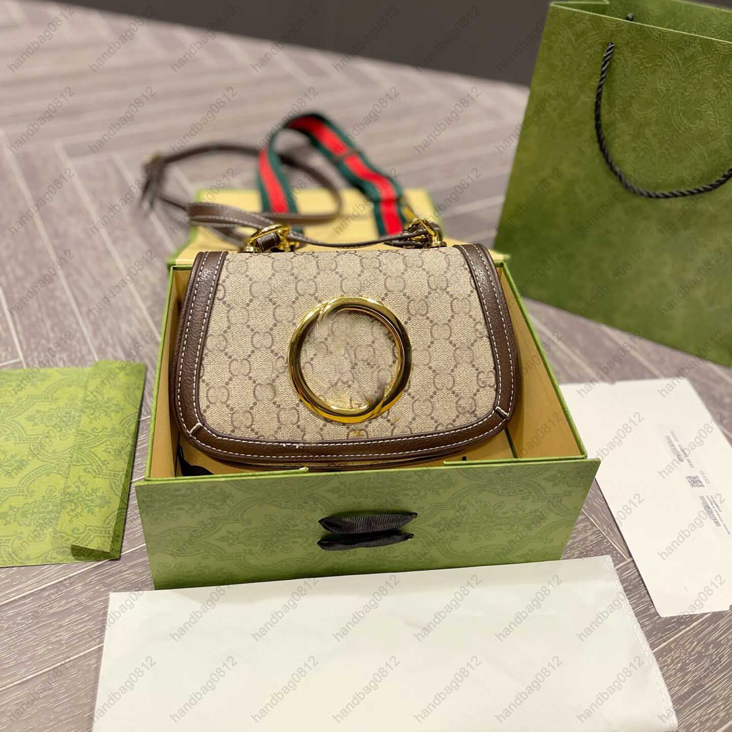 

Shoulder Bags Round Interlocking G Bucket Bag Messenger Purses Handbags Channel Bags Famous Brand Designer Go With Everything, Customize