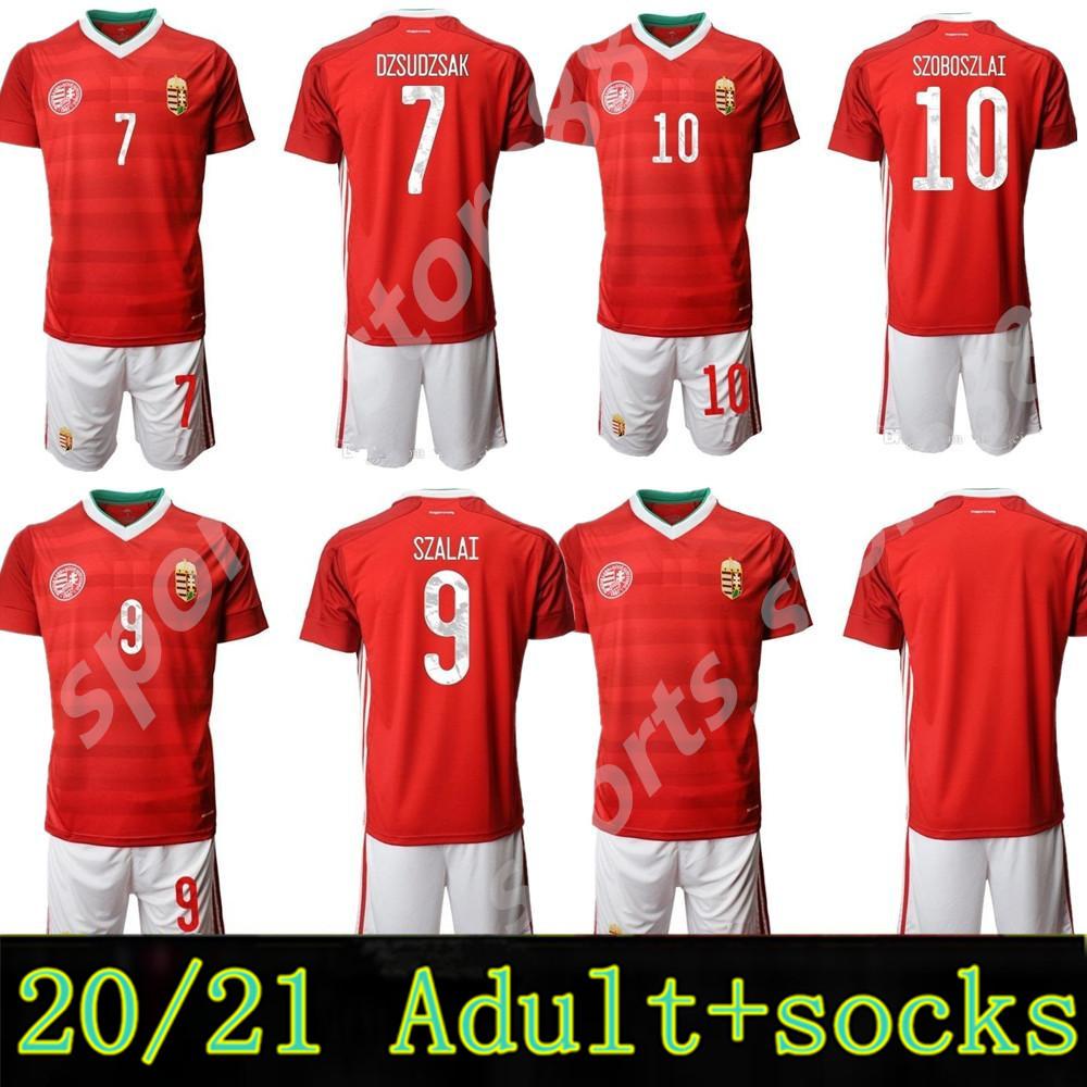 

Soccer 2021 European Cup Hungary Home Soccer Jerseys National Futbol Football Camisetas Shirt Men Kit Maillot Maglia Tops Trikot, Colour 1