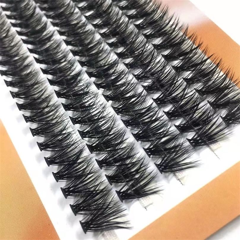 

False Eyelashes 100Pcs Professional Makeup Individual CDDD Cluster EyeLashes Grafting eyelash extension individual lash bunch 220930