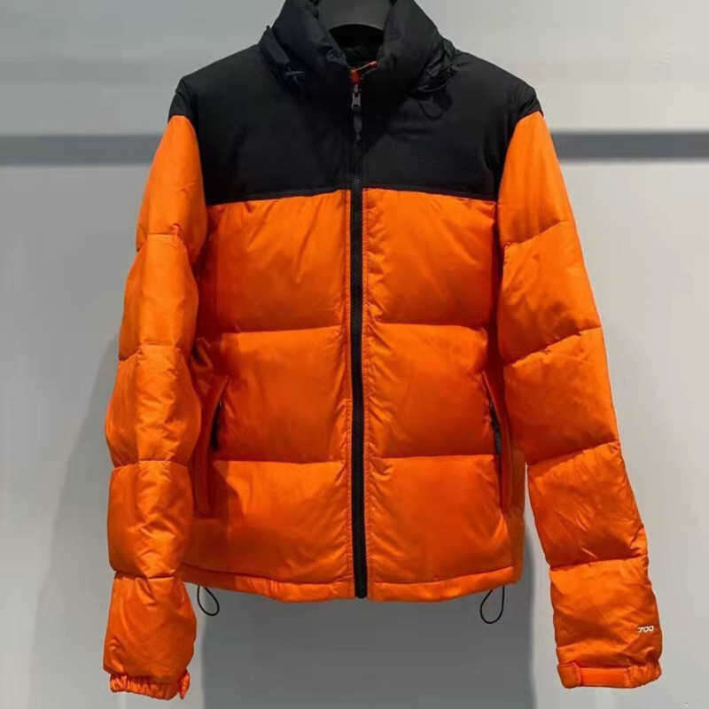 

High Quality Mens Down Jacket North Designer Parka Coat Jackets Man Winter Warm Long-sleeved Zipper Thick Coats Couple Windbreaker 700, Yellow
