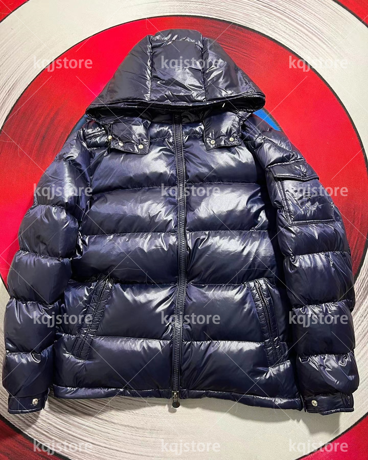 

Top Fashion Down Jacket maya Men Woman bady coats Hooded Parkas Thick warm classic cotton thickened parka Outdoor coats coat upscale casual, Photo color