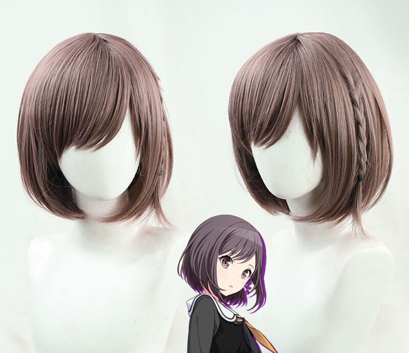 

Shinonome Ena Cosplay Full Wig Braided Brown Heat Resistant Fiber Anime Wigs, Customize