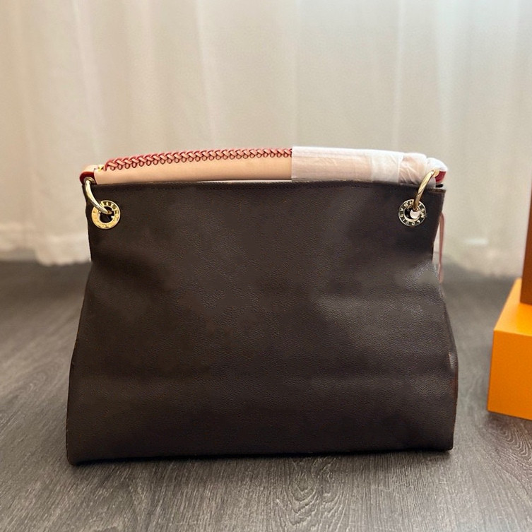 Femme Boches en relief sacs de shopping décontracté 3 Color Momogran Toile de grande capacité sacs à main Top Leather Lady Burse Purse avec des s