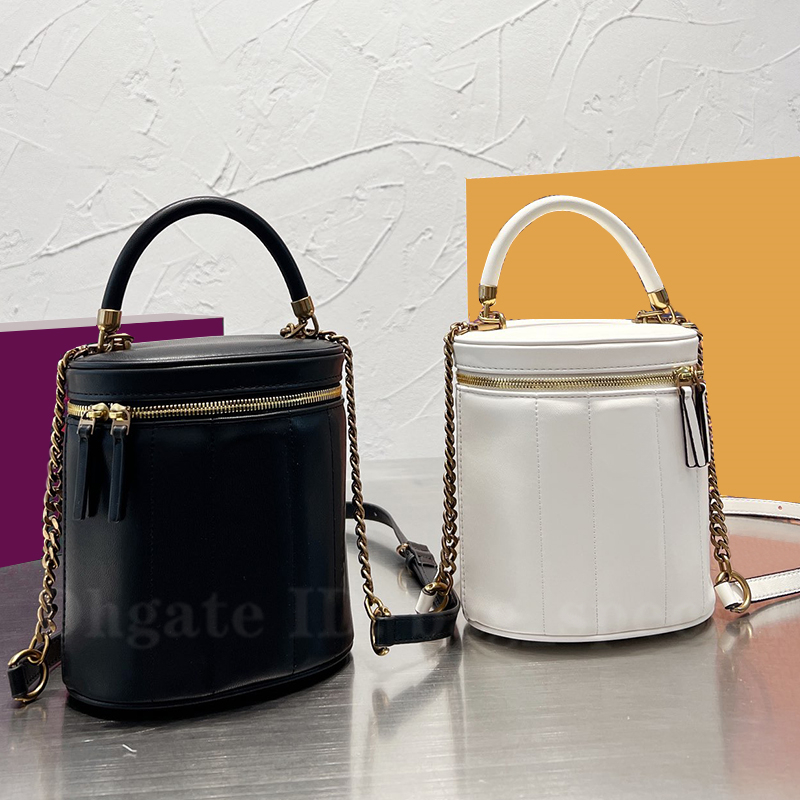 Grande Capacité Sacs À Bandoulière Femmes Mode Buket Sac Moderne Classique Sac À Main Tempérament Totes De Luxe Portefeuilles 2 Couleurs