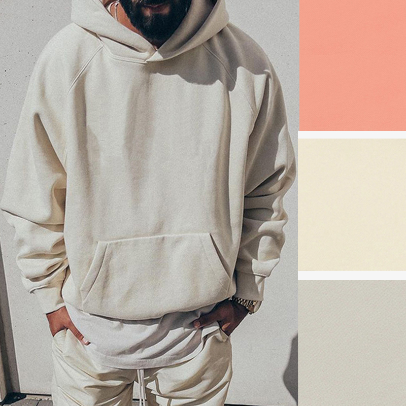 

Mens Hoodie Big Flocking Lettering on Front Casual Oversize Fleece Hoodies Pullovers Jumpers Men Women Hip Hop Streetwear MG220380, Cream