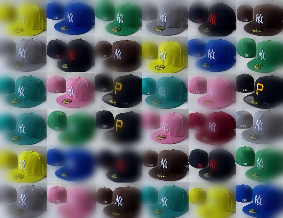 

New Royal Blue Baseball Fitted Hats Classic Team Navy Colors New Yorki Hip Hop Sport Men's Full Closed Design Caps Chapeau Light Grey