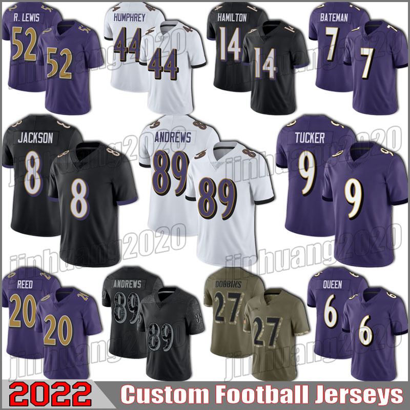 

Lamar Jackson Mark Andrews Jerseys Football Baltimore Ravens Justin Tucker Rashod Bateman JK Dobbins Marlon Humphrey Jersey Hamilton Devin Duvernay Jayson Oweh, Man custom jersey (wy)