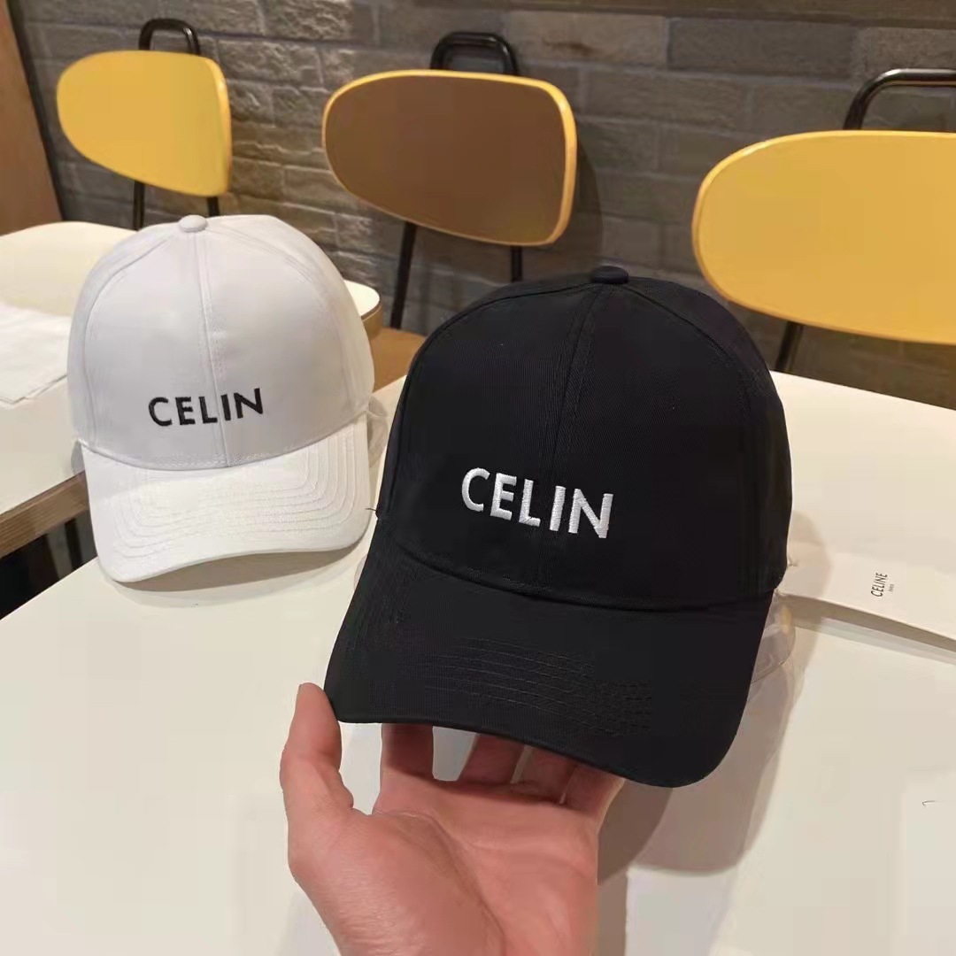 

Baseball Caps for Women and Men Chic Hat Embroidered Letters Sunhats, Black