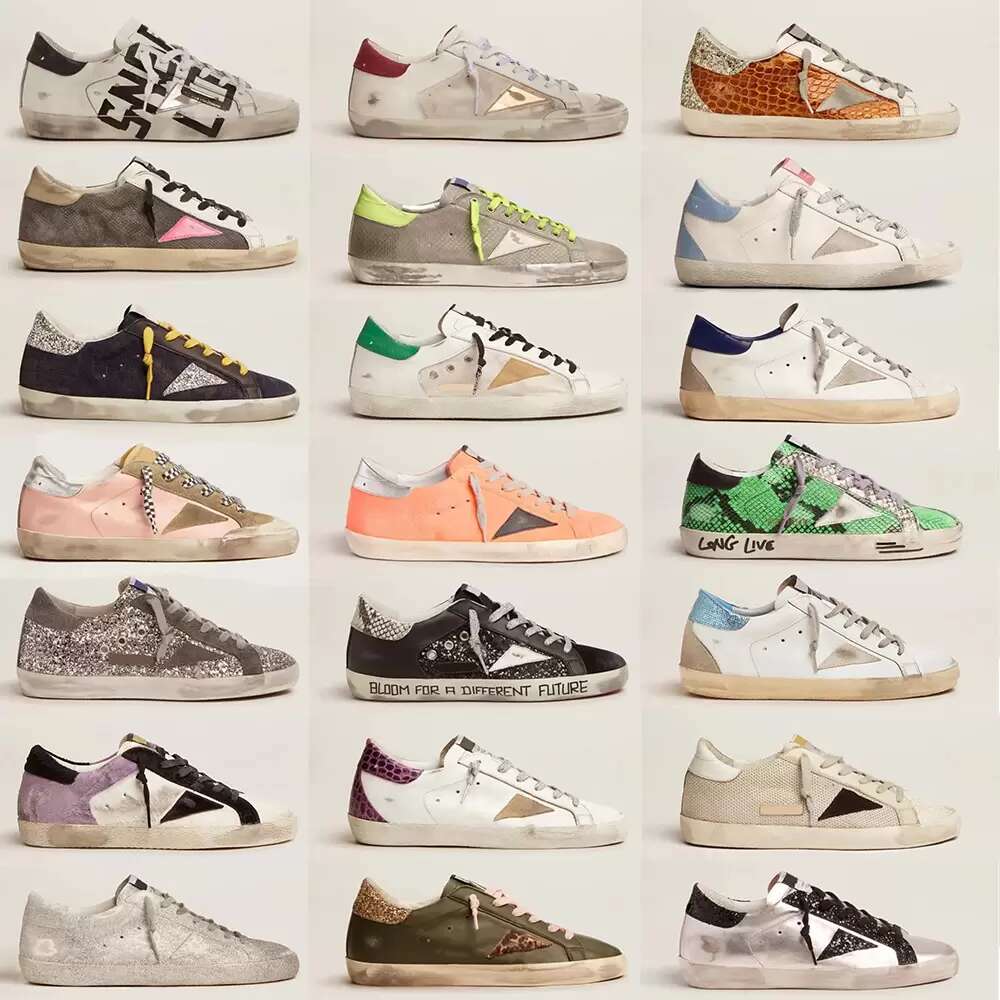 

Shoes 2022 superstar doold dirty sports fashion men women Ball Star casual white leather flat shoe Quali Sneakers''Golden''Gooses'' svH, 36