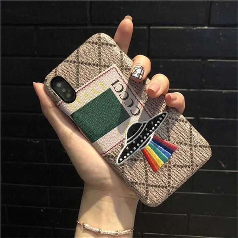 

Fashion Cell Phone Cases Designer Embroidery Duck Phones Cases Classic Fabric Letters Unisex IPhone 14 13 11 12 Pro 7 8 X XS, H1
