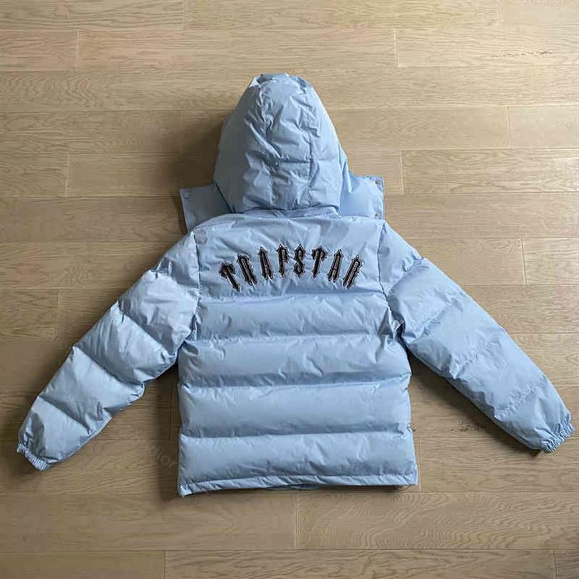 

Trapstar Men Luxury Designer Fleece Warm Jacket Embroidered Letters Windshield Hoodie Men' and Women' Street257Q, Extra shipping only