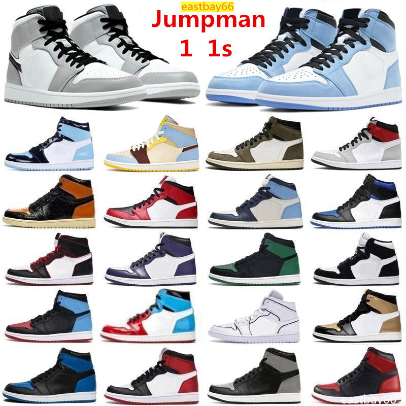 

Top Quality Basketball Shoes 1s Obsidian UNC Fearless PHANTOM TURBO GREEN 1 Backboard PHANTOMS GYM RED Chicago God Men Women Sports Sneaker Trainer, Customize