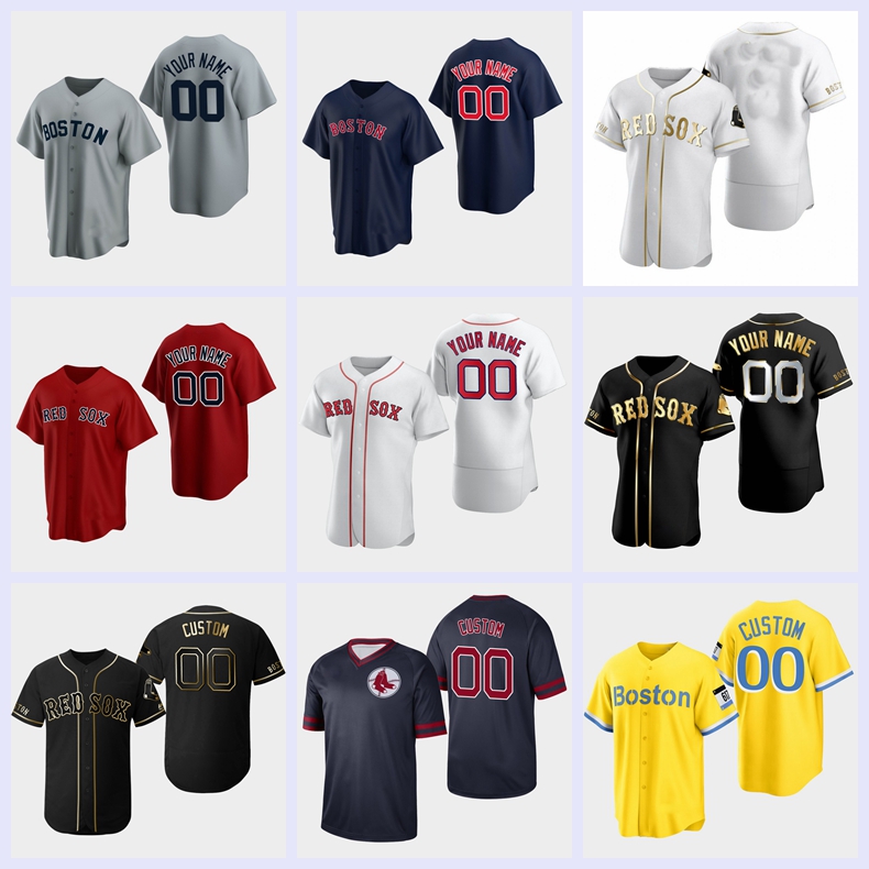 

Custom Baseball Jerseys Boston''RedSox''men 34 David Ortiz 2 Bogaerts 32 Bares 5 Enrique Hernandez 99 Alex Verdugo 11 Rafael Devers Men women youth 811, Nik logo