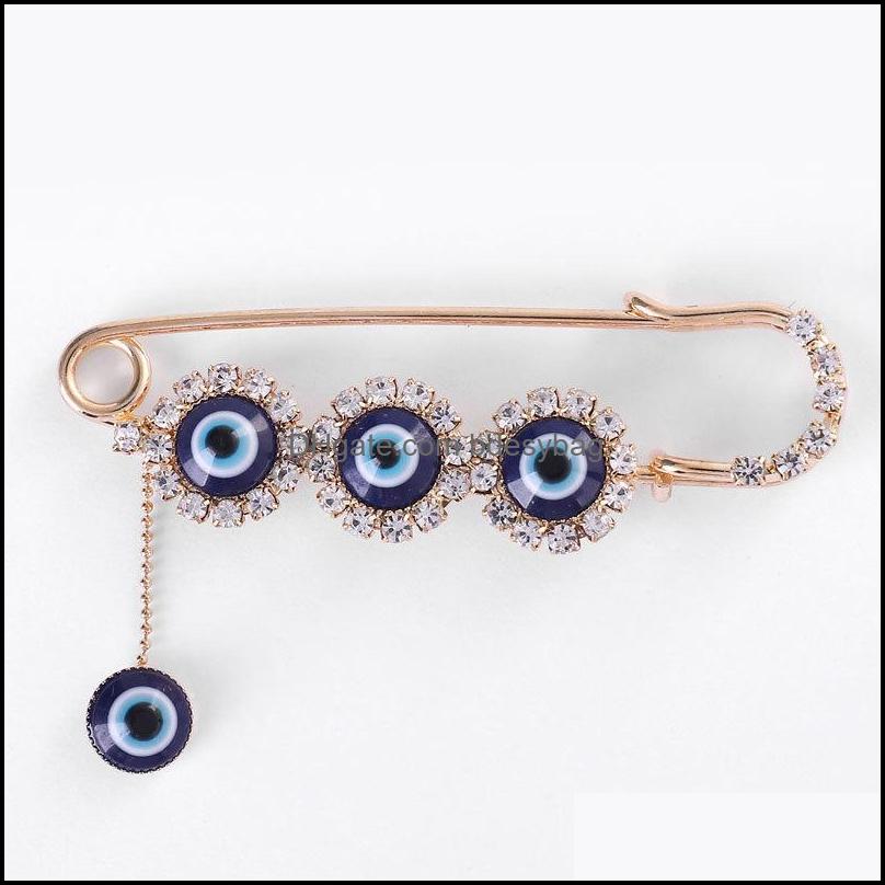 

Pins Brooches Jewelry Turkish Evil Eye Brooch Muslim Islam Drop Delivery 2021 Dhxrv