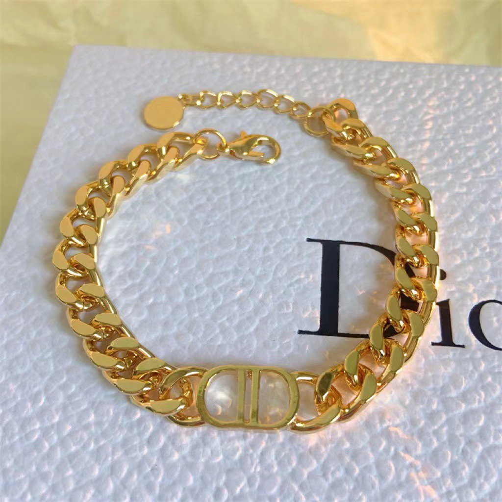 Designer Bracelet Women Stainless Steel Bracelets Fashion Letter Bracelets D Design Jewelry-image-788710198