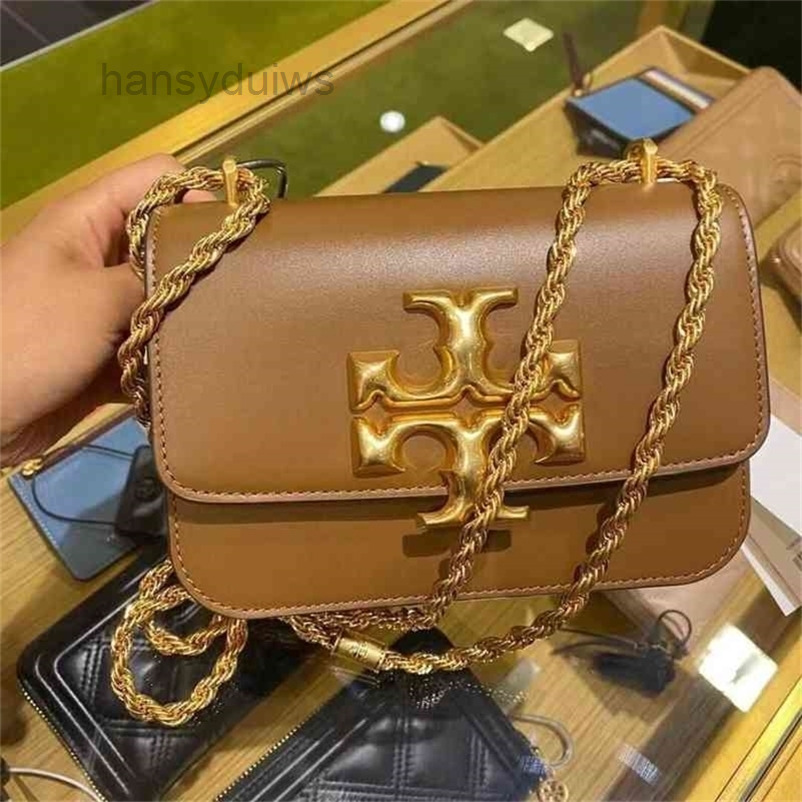 

Designer Crossbody Bags Handbags T0rys bag Tote women's Tang Libuqi Eleanor Gold Brick Small One Shoulder Messenger Chain Womens 1F6N, Sky blue